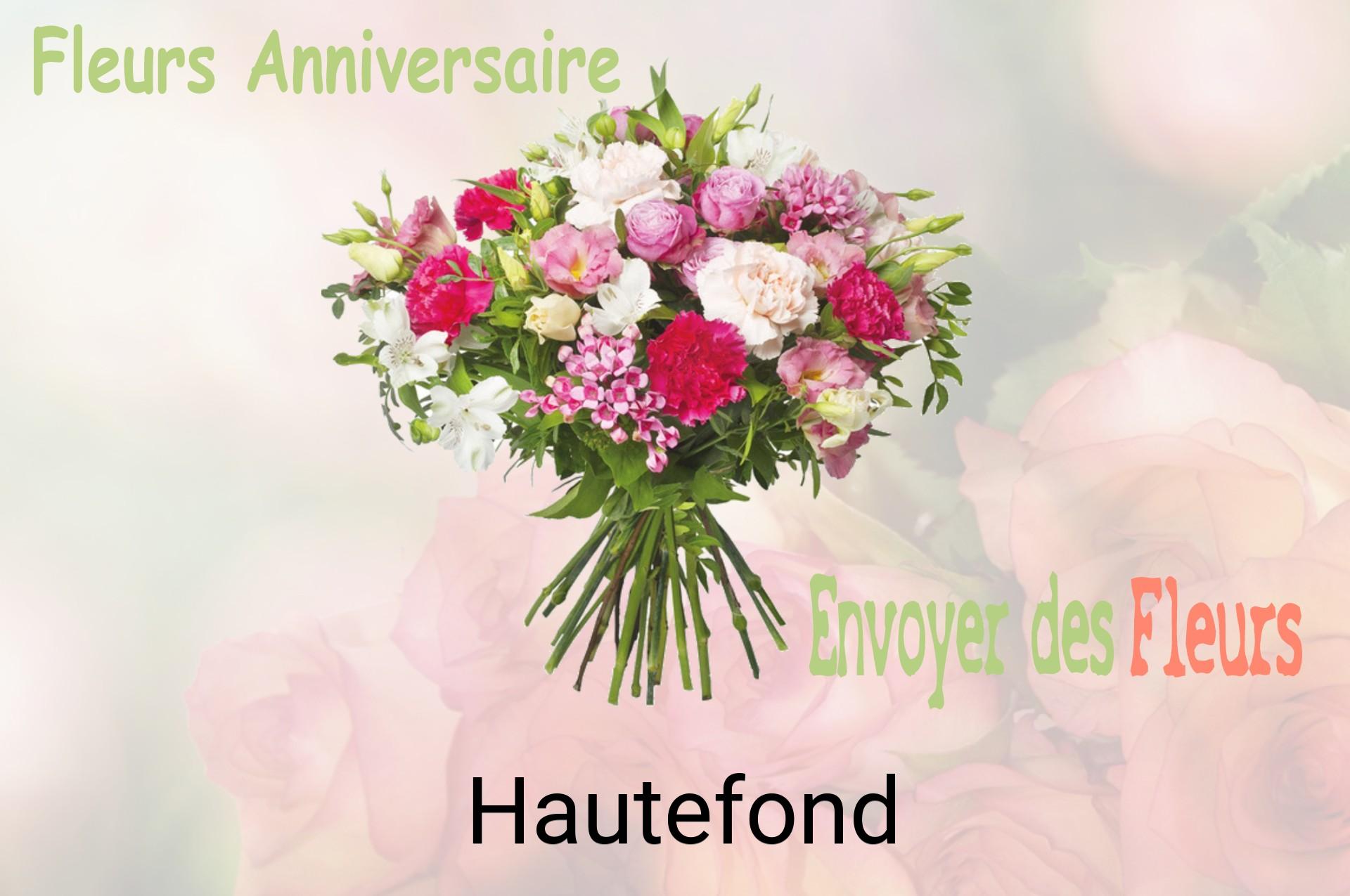 Bouquet de fleurs d’anniversaire livré à Hautefond